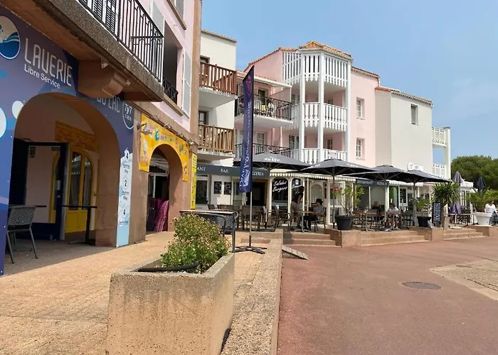 Manoir, Avec Terrasse, Proche Mer, Vue Golf Et Lac, 5 Pers, Acces Gratuit Piscines דירה Talmont-Saint-Hilaire